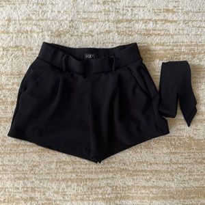 LOFT Tie Waist Shorts